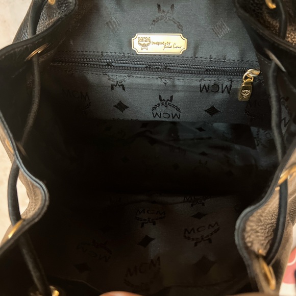 MCM Drawstring Backpack - Picture 7 of 8
